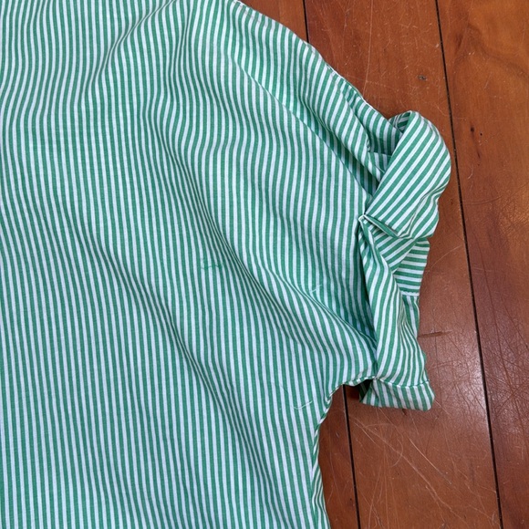 Xirena Top in Green Stripe - Picture 2 of 6